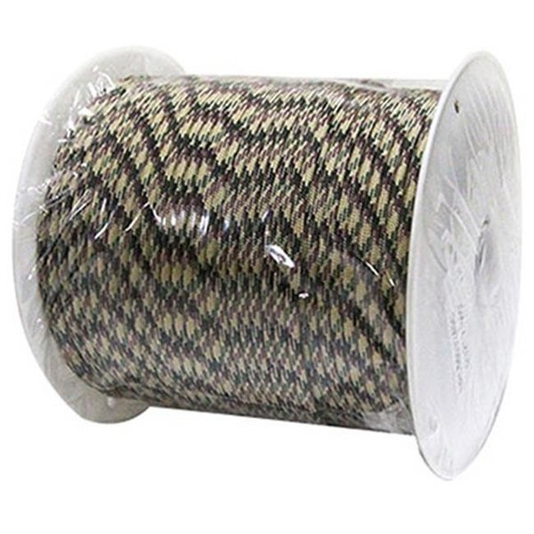 Mibro Group MIBRO Group 186890 0.15 in. x 400 ft. Camouflage Military Grade 550 Paracord; Bulk Reel 186890